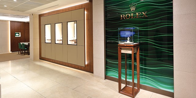 Rolex Dealer GASSAN Singapore Changi Airport Terminal 1